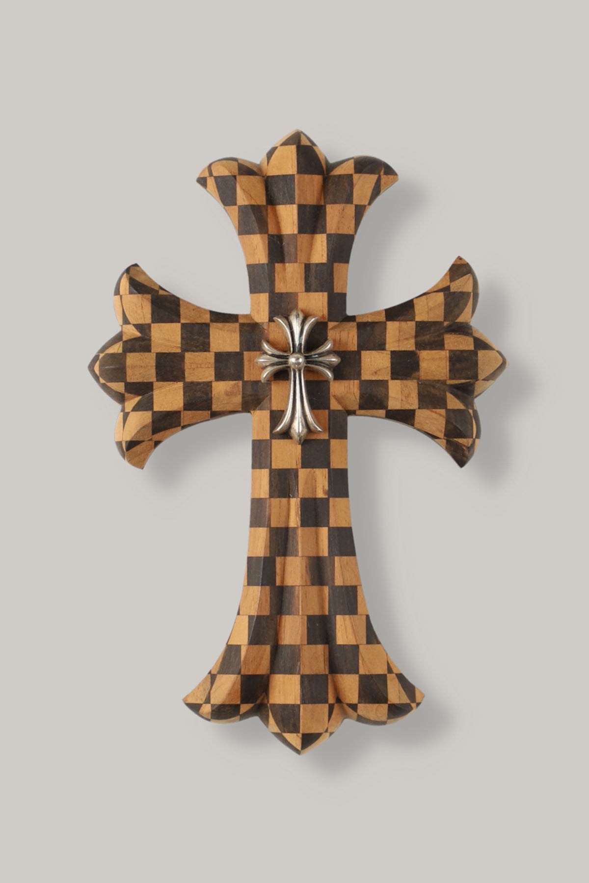 【CHROME HEARTS】EBONY CROSS WALL-HANGING OBJECT