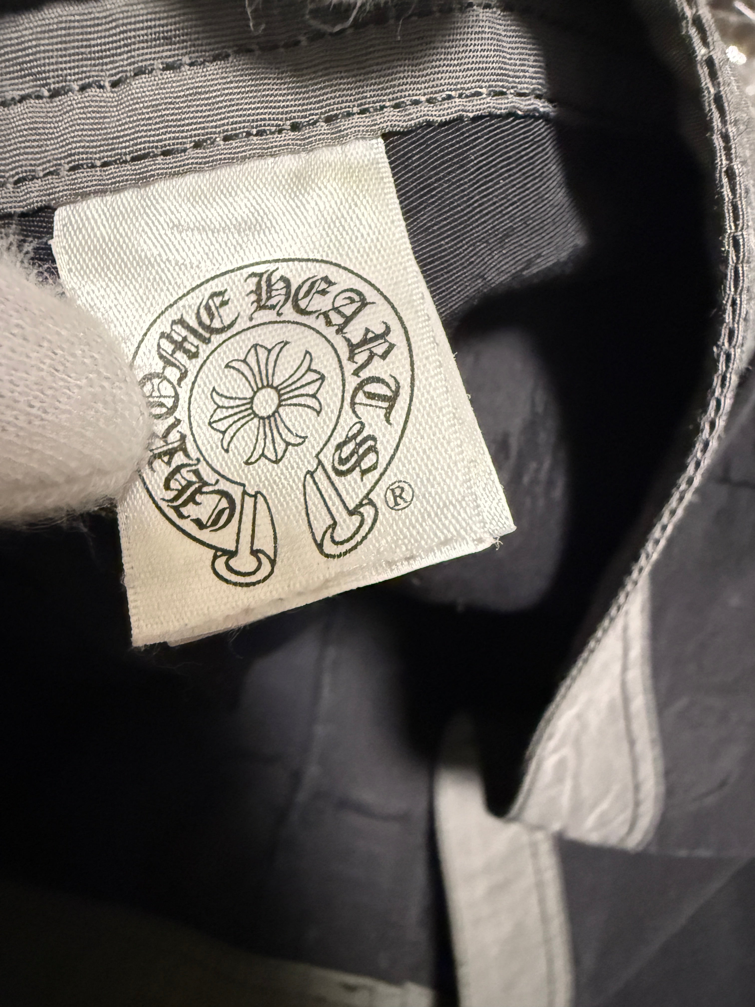 【CHROME HEARTS】SCROLL LABEL SWIM SHORTS PANTS