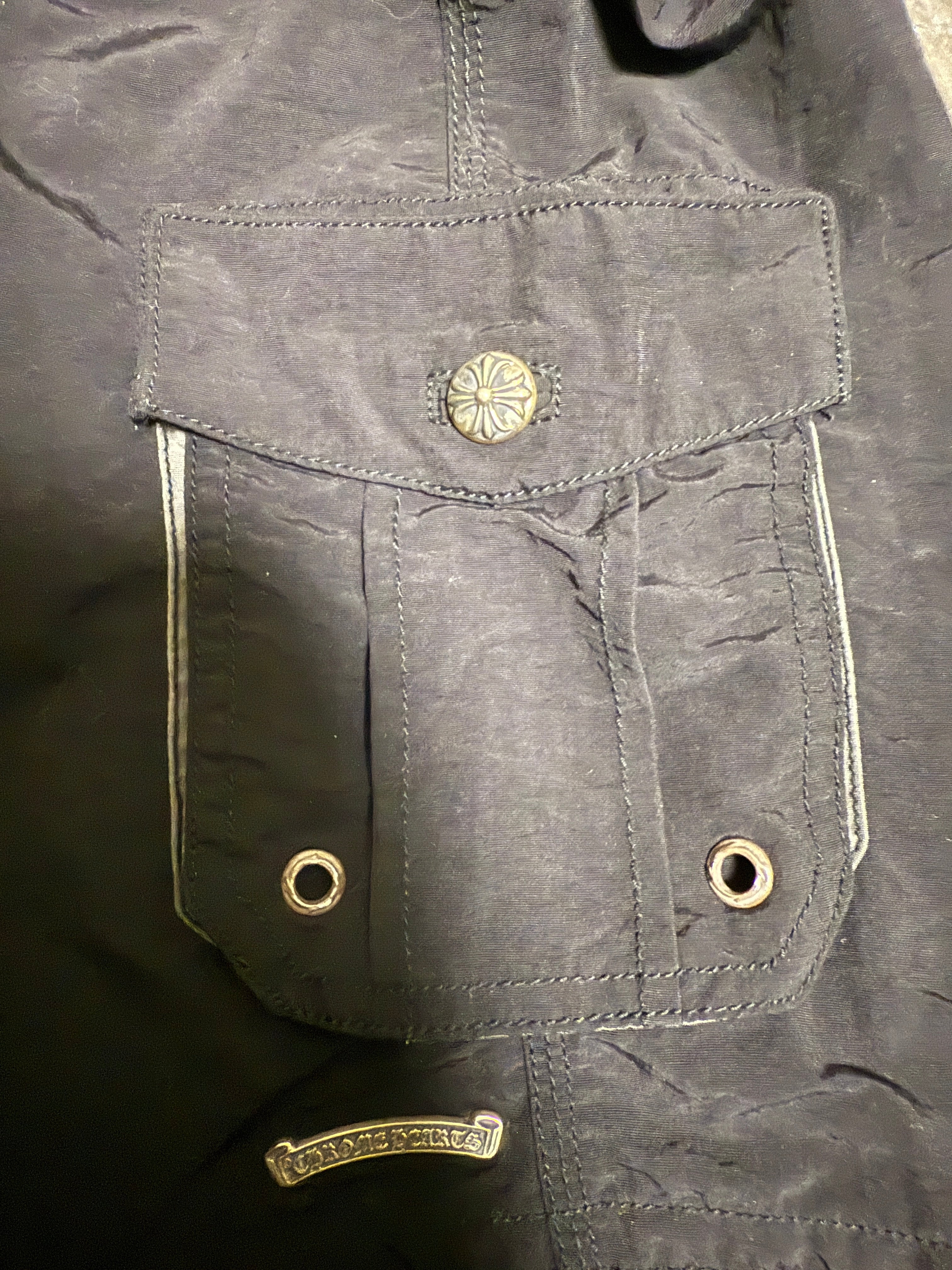 【CHROME HEARTS】SCROLL LABEL SWIM SHORTS PANTS