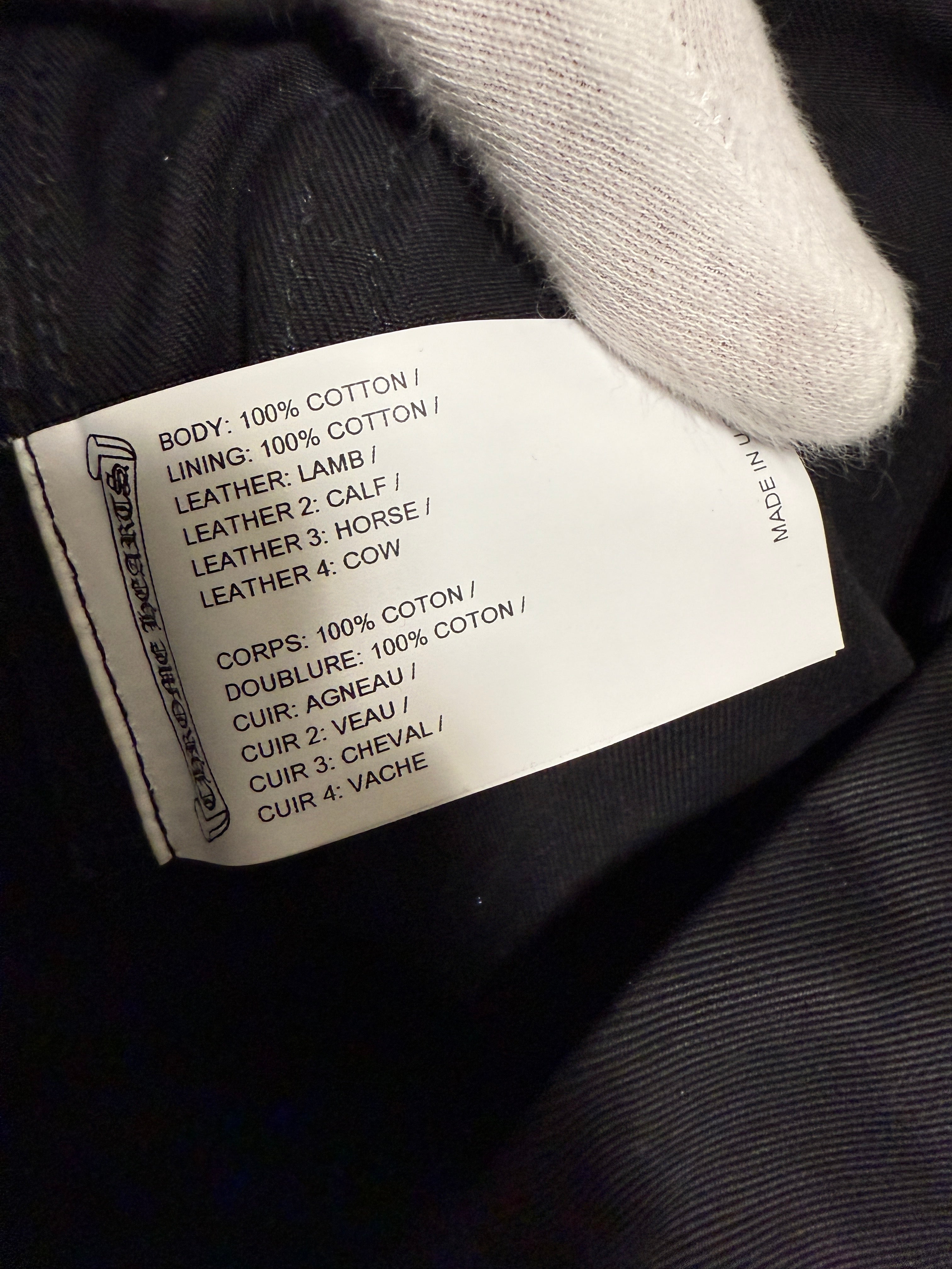 【CHROME HEARTS】CHOMPER PPO SPACE SEX RECORD SHORTS