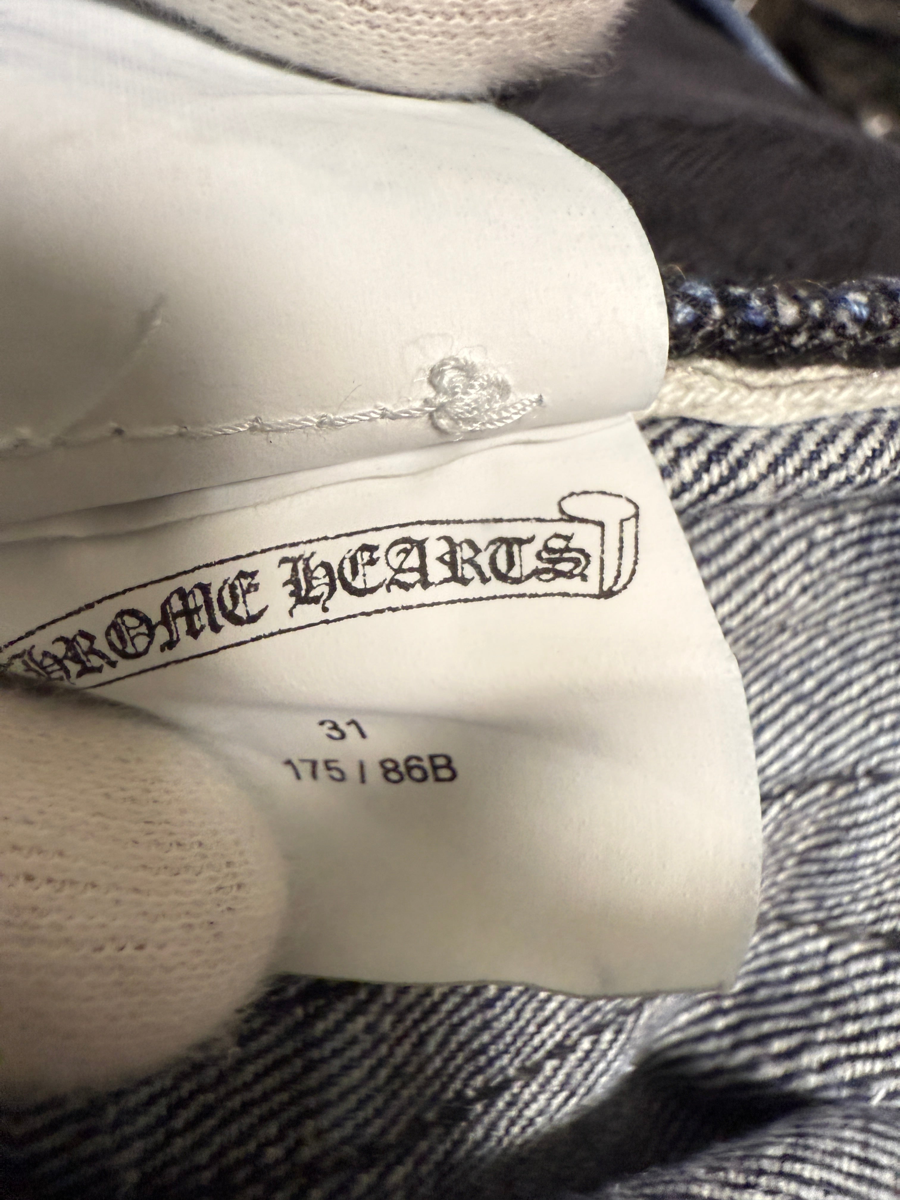 【CHROME HEARTS】5POCKET DENIM PANTS