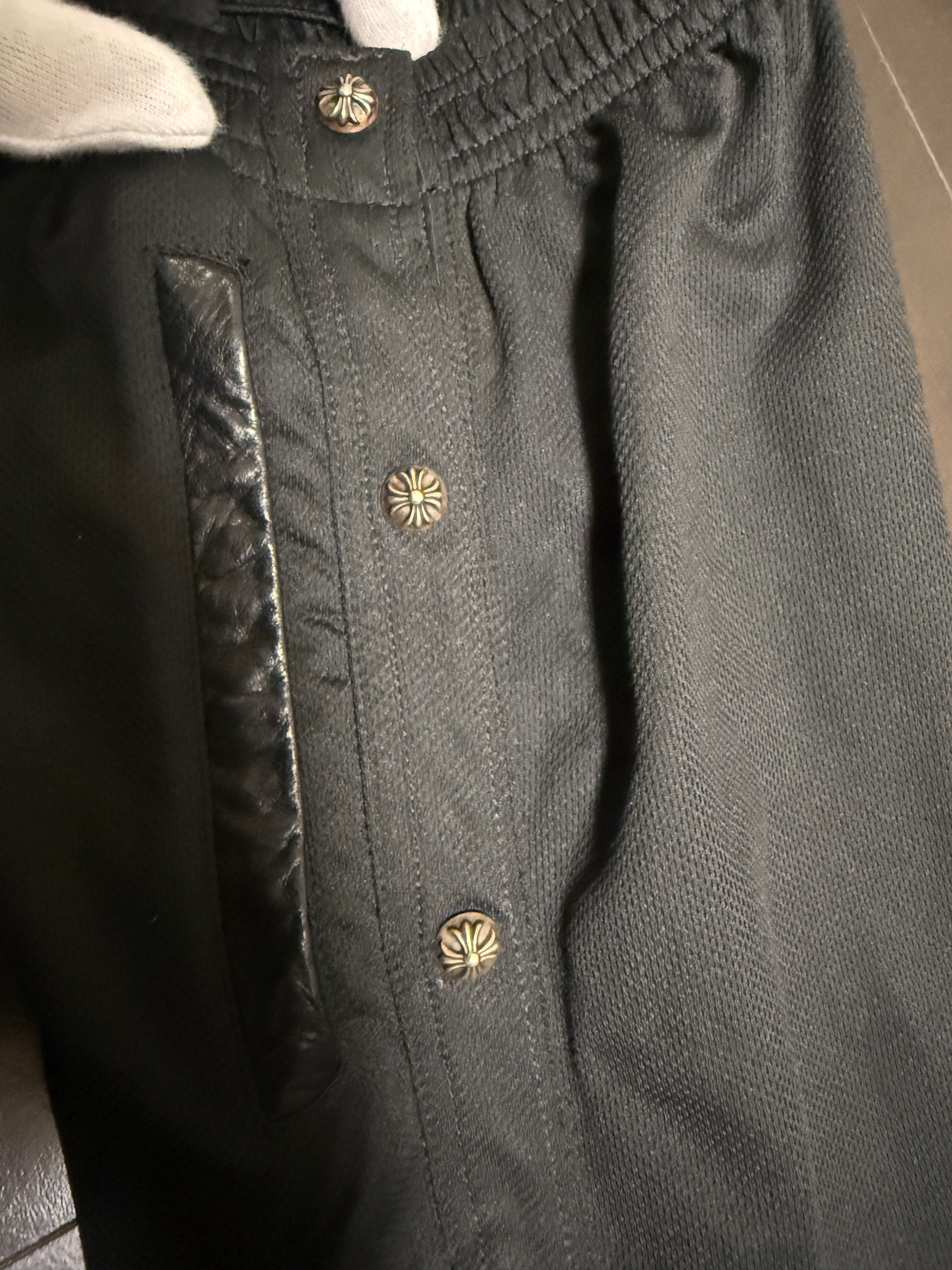 【CHROME HEARTS】SIDE CROSSBALL MESH PANTS